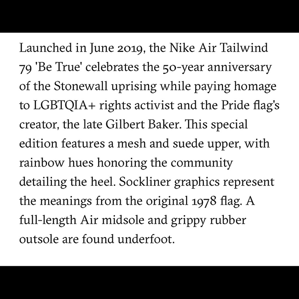 Nike Air Tailwind 79 BeTrue - Picture 7 of 7